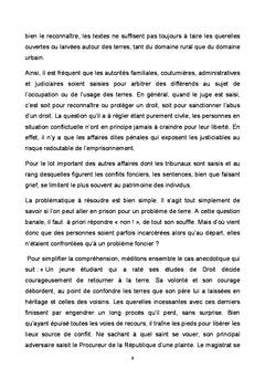 Le volet pénal des conflits du foncier rural en Côte d'Ivoire
