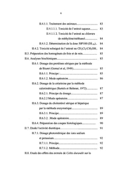 Propriétés cardiovasculaires de Celtis durandii Engler (Ulmacées)