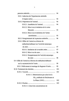 Propriétés cardiovasculaires de Celtis durandii Engler (Ulmacées)
