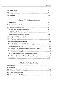 Analyse du trafic du réseau WLL (Wireless Local Loop)