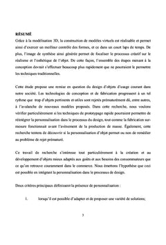 L'influence des technologies sur la personnalisation des objets