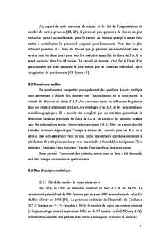 Étude descriptive des raisons du choix de l'allaitement artificiel