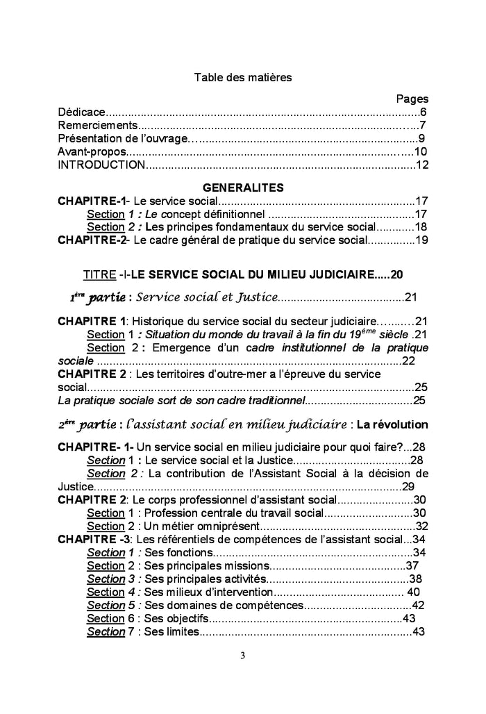 Le service social en milieu judiciaire,scolaire et universitaire