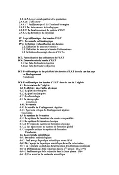 L''étude des systèmes d''information scientifique et technique tome i