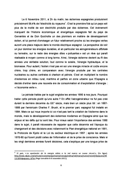 Genèse et développement de l'énergie éolienne en Espagne