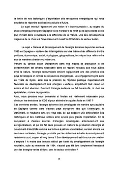 Genèse et développement de l'énergie éolienne en Espagne