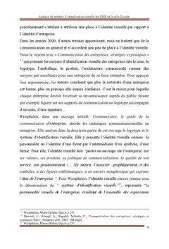 Analyse du système d'identification visuelle d'une entreprise