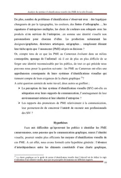 Analyse du système d'identification visuelle d'une entreprise