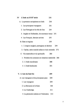Histoire des littératures de voyage- le xviie siècle