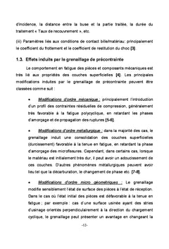 Simulation du procédé du grenaillage de précontrainte
