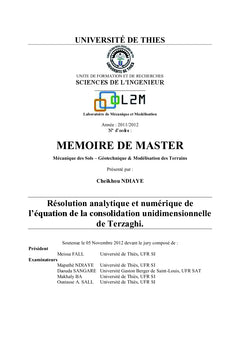 Géotechnique, Mécanique & Physique des sols