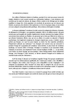 La banlieue, le territoire de l autre. entre altérité et exclusion