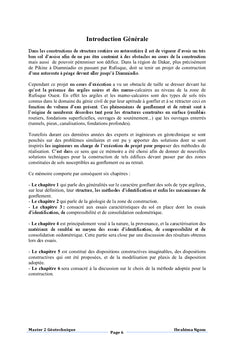 Méthodes de mise en place des remblais routiers sur argile gonflante