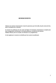 Droit international privé et CJCE