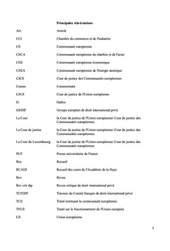 Droit international privé et CJCE