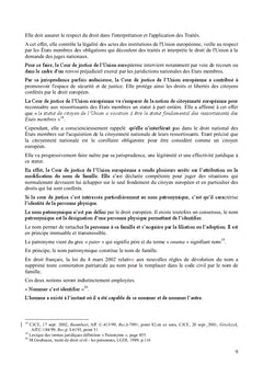 Droit international privé et CJCE
