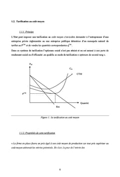 Tarification d'un monopole public : cas de la STEG