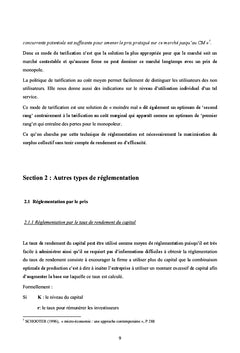 Tarification d'un monopole public : cas de la STEG
