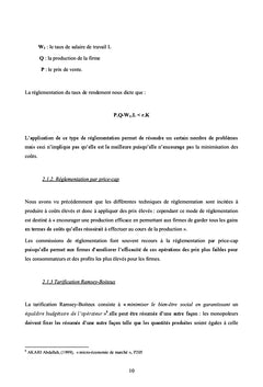 Tarification d'un monopole public : cas de la STEG