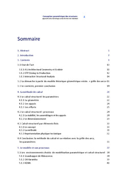 Conception paramétrique des structures
