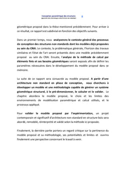 Conception paramétrique des structures