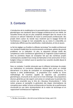 Conception paramétrique des structures