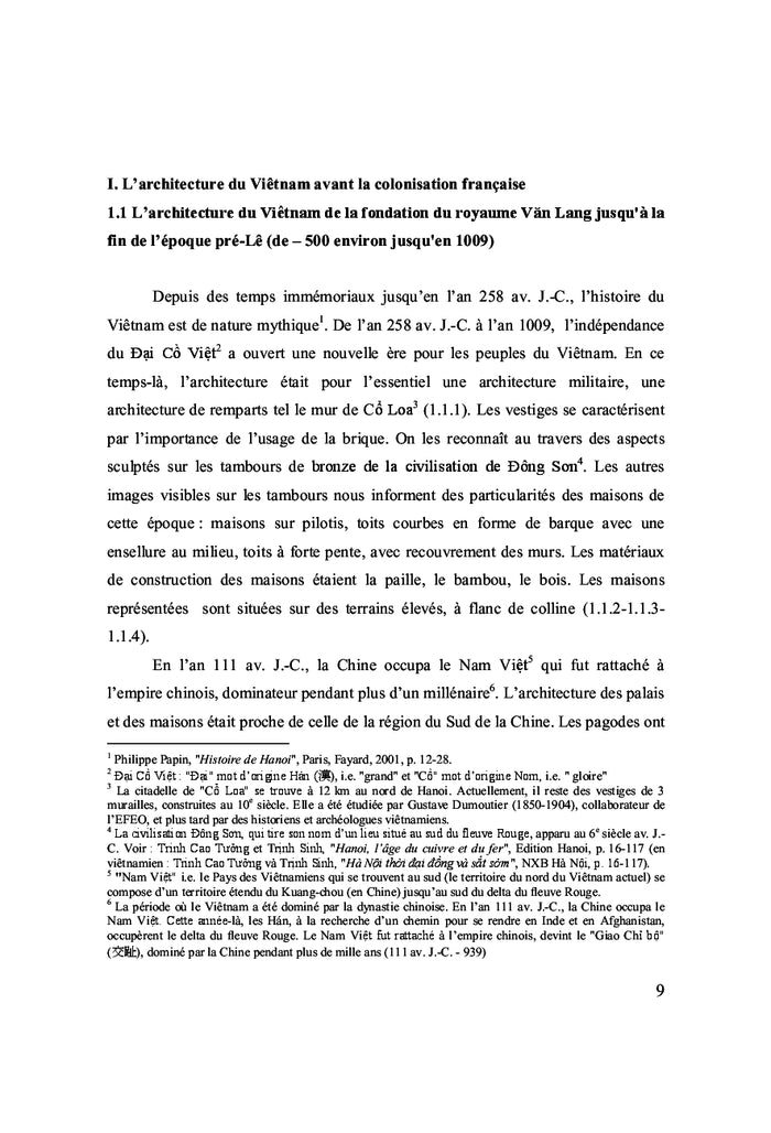 l'Architecture coloniale de style indochinois à Hanoi