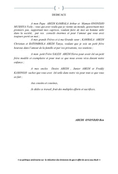 La politique américaine