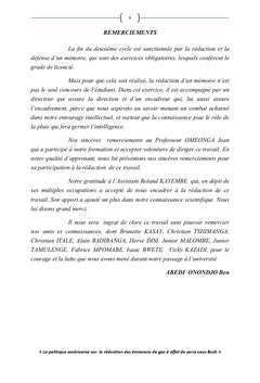 La politique américaine