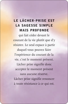 Le pouvoir du moment présent - 50 cartes d'inspiration