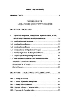 Santé mentale et migration forcée