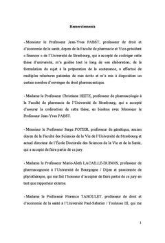 Le médicament à base de plantes en europe