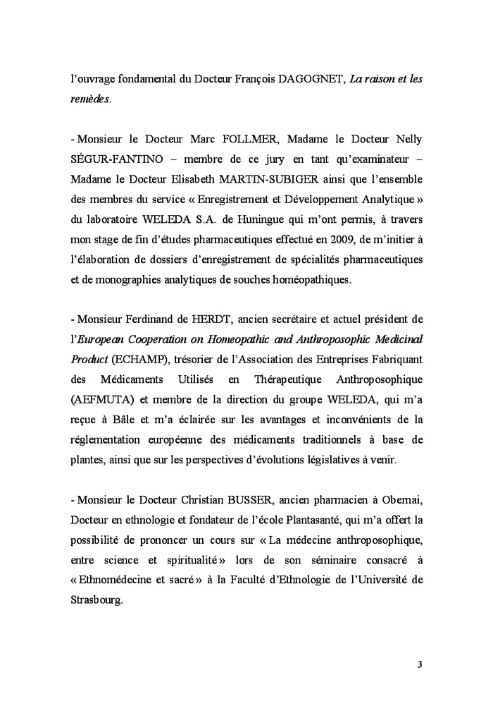 Le médicament à base de plantes en europe