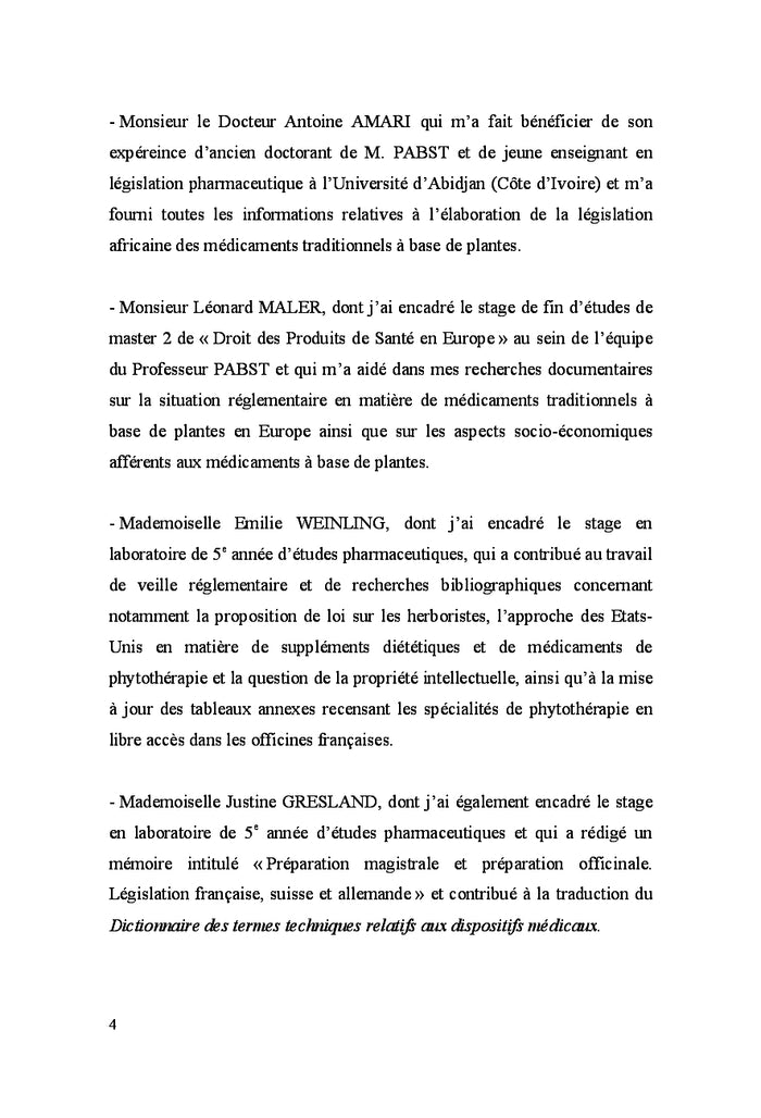 Le médicament à base de plantes en europe