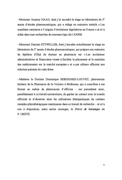 Le médicament à base de plantes en europe