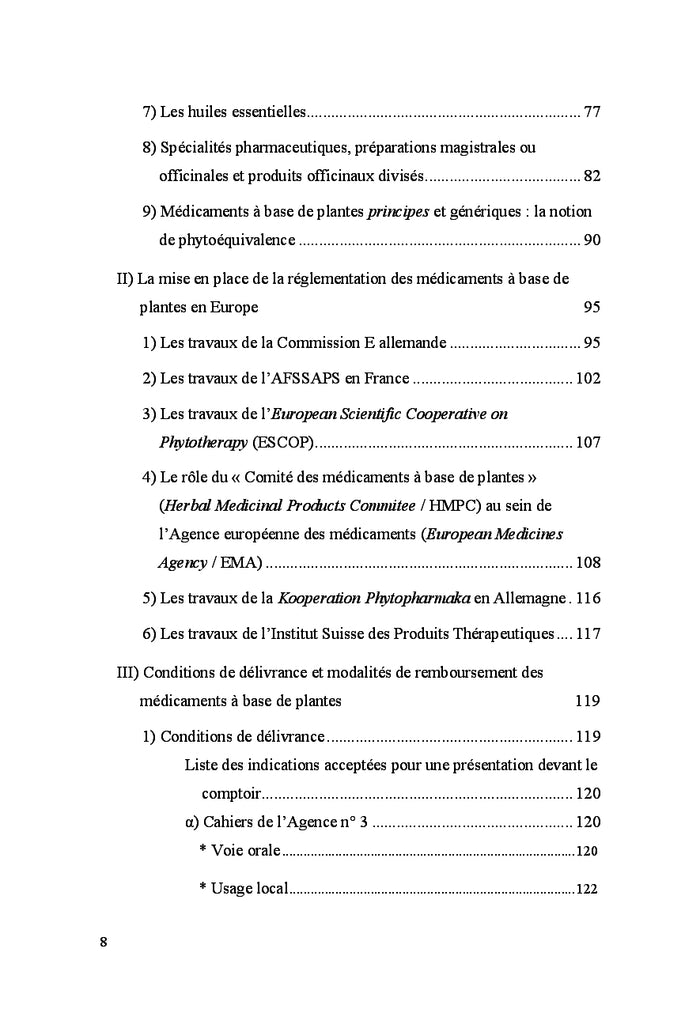 Le médicament à base de plantes en europe