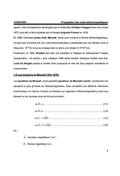 L'onde électromagnétique