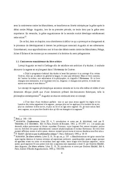 La question du libre arbitre chez augustin