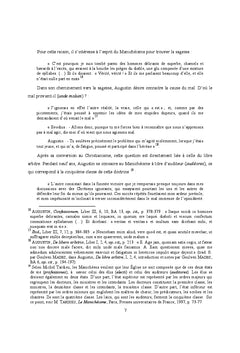 La question du libre arbitre chez augustin