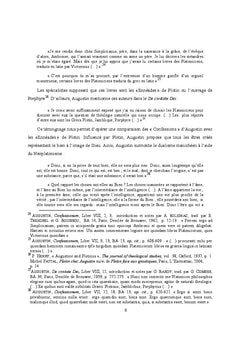 La question du libre arbitre chez augustin