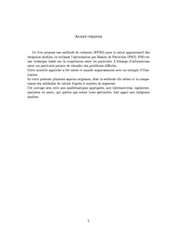 Intégration numérique (2D) basée sur l'intelligence en essaim