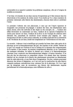 Théorie des attachements