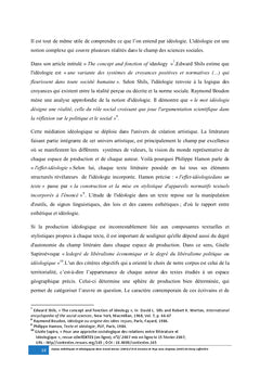 Romans français et francophone contemporains:deux mondes,une idéologie