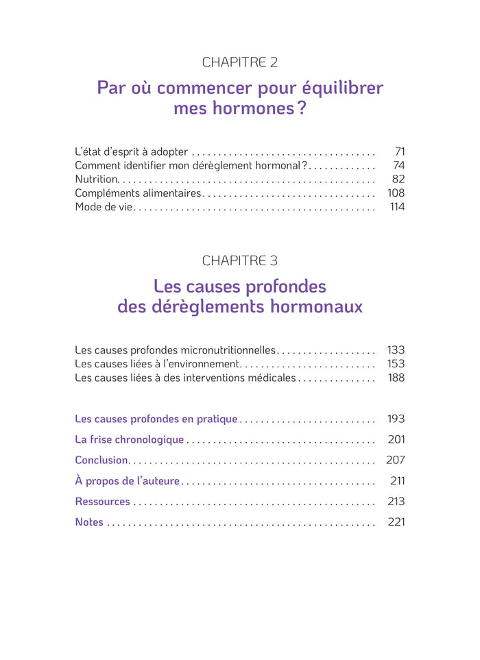Trouvez votre équilibre hormonal