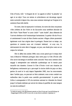 Héritage linguistique et onomastique portugais dans le golfe de guinée