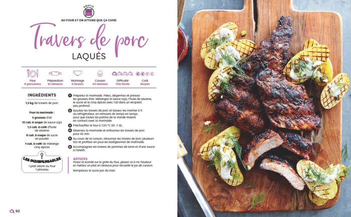 Marmiton - Cuisine XXL - 60 recettes pour tribus et grandes familles