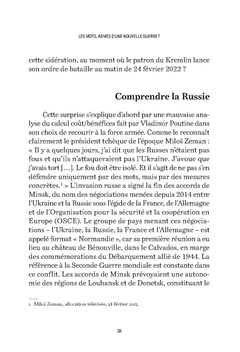 Les mots, armes d'une nouvelle guerre ?