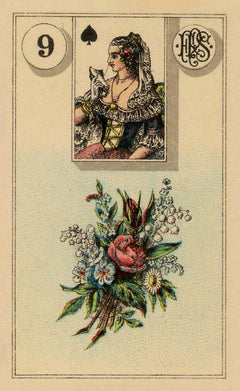 Grand tableau Lenormand cartes oracles