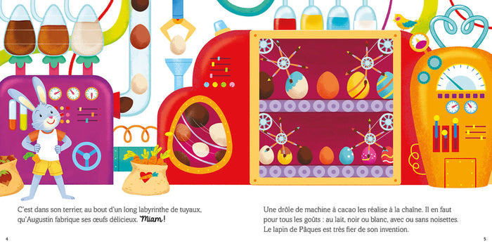 Augustin et l'oeuf de Pâques géant