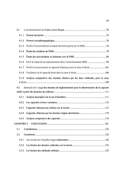 Méthodologie d'analyse des stationnements